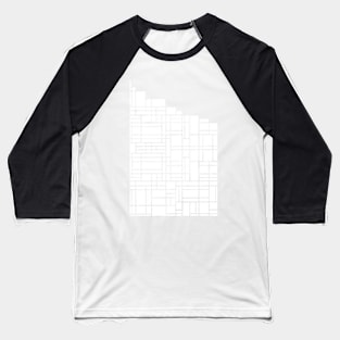 Map Boarder Baseball T-Shirt